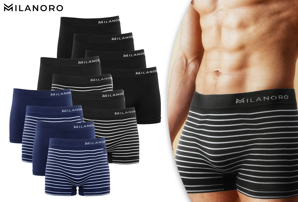 4 comfortabele, naadloze boxershorts