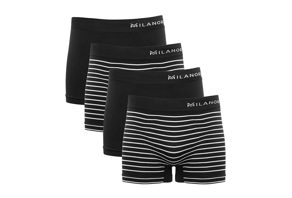 4 comfortabele, naadloze boxershorts