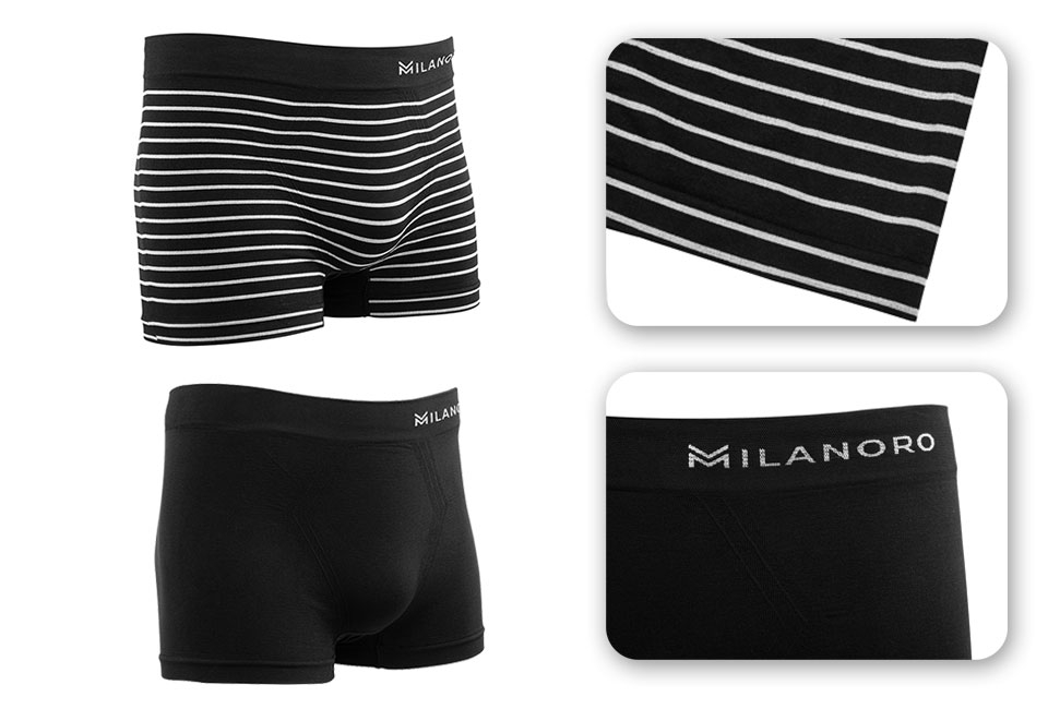 4 comfortabele, naadloze boxershorts