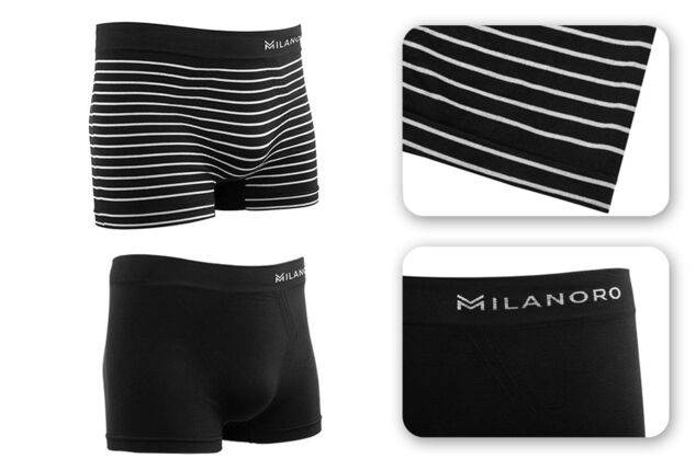 4 comfortabele, naadloze boxershorts