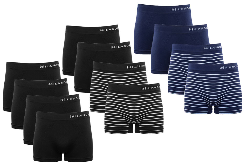 4 comfortabele, naadloze boxershorts