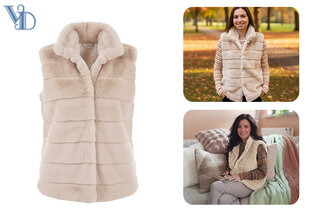 Gilet sans manches doux pour femmes