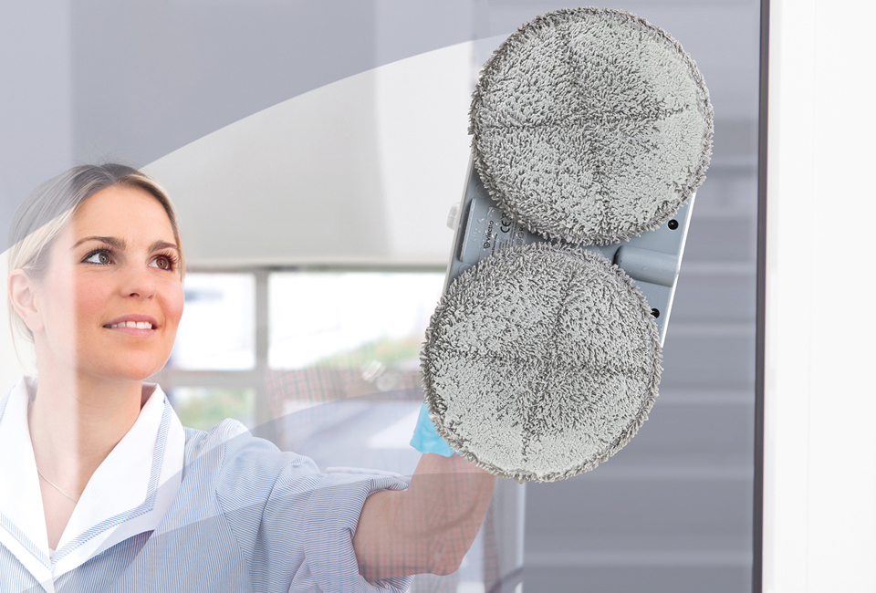 Kabelloser rotierender Bodenreiniger