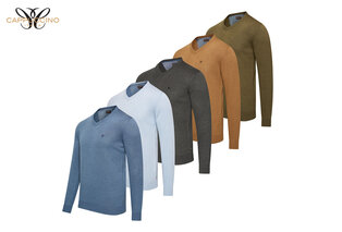 Pull homme à col en V