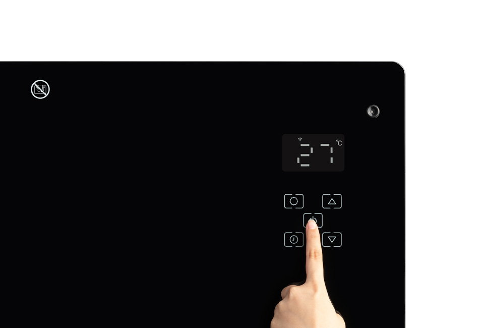 Panneau chauffant intelligent avec minuteur réglable