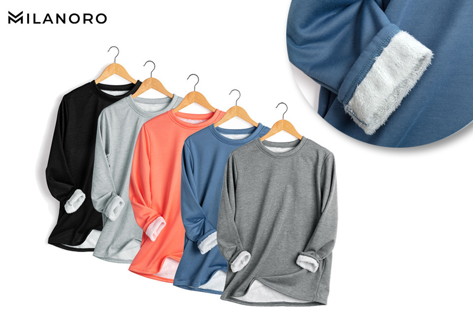 Morbido maglione in pile