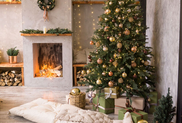 Guirlande de Noël lumineuse à piles avec changement de couleur et boîte de rangement incluse
