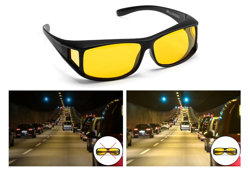 Lunettes de nuit : 1 + 1 gratuit