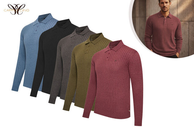 Ordina ora: Polo da uomo a maniche lunghe - 40% Sconto