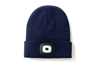 Safer and more visible with this beanie with built-in LED headlamp — 4
