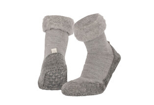 Chaussettes-pantoufles antidérapantes en laine — 5