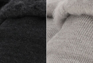 Chaussettes-pantoufles antidérapantes en laine — 7