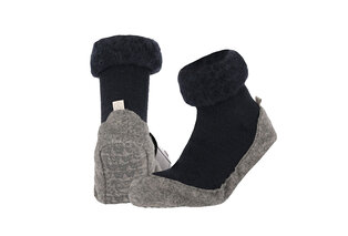 Chaussettes-pantoufles antidérapantes en laine — 9