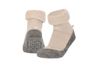 Chaussettes-pantoufles antidérapantes en laine — 11