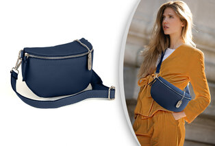 Élégant sac à main italien en cuir signé Anna Morellini — 5