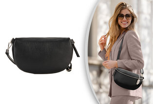 Élégant sac à main italien en cuir signé Anna Morellini — 8