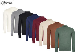 Pull pour homme à col montant