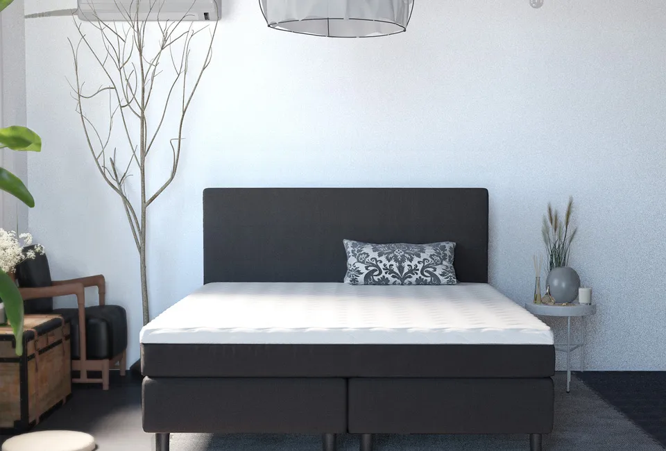 Lit boxspring de luxe pour un confort de sommeil ultime
