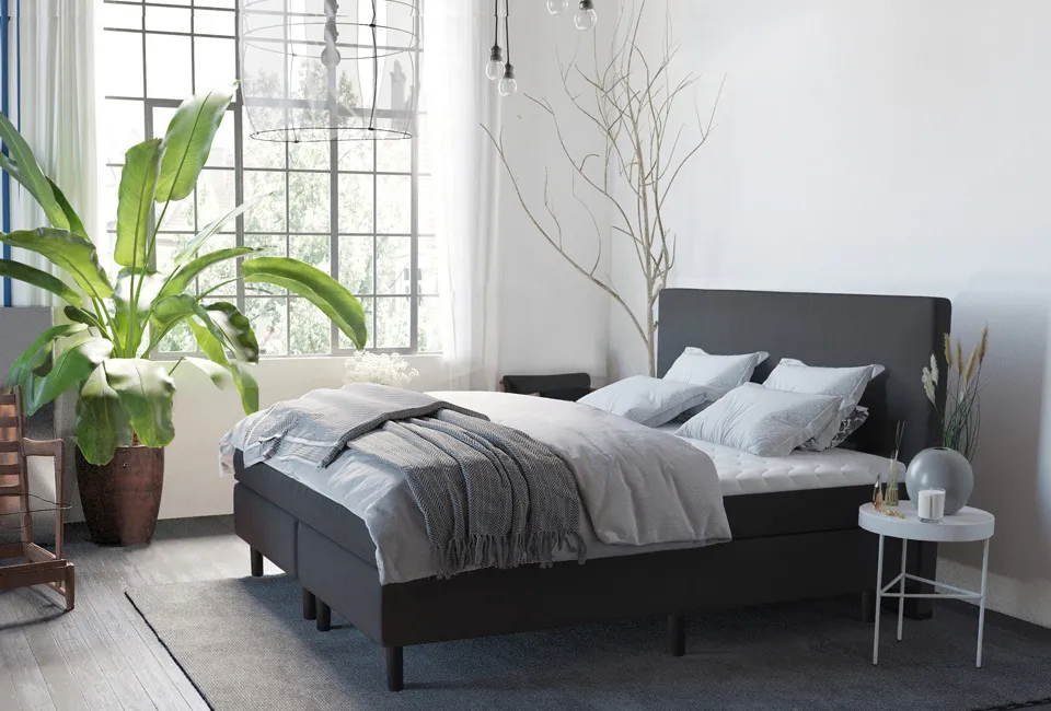 Lit boxspring de luxe pour un confort de sommeil ultime