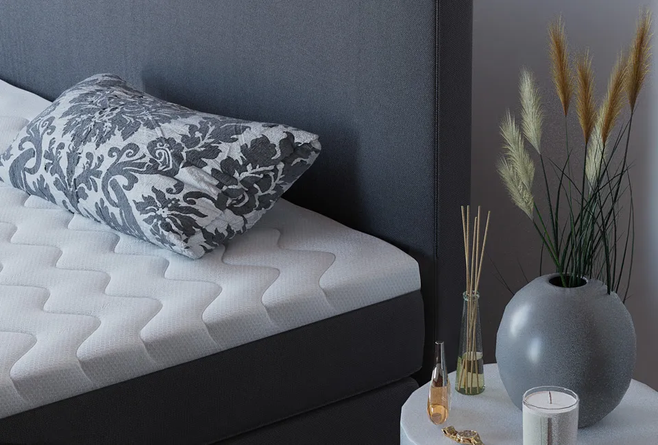 Lit boxspring de luxe pour un confort de sommeil ultime
