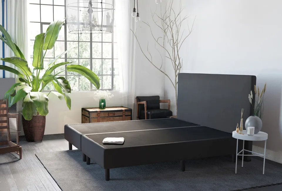 Lit boxspring de luxe pour un confort de sommeil ultime