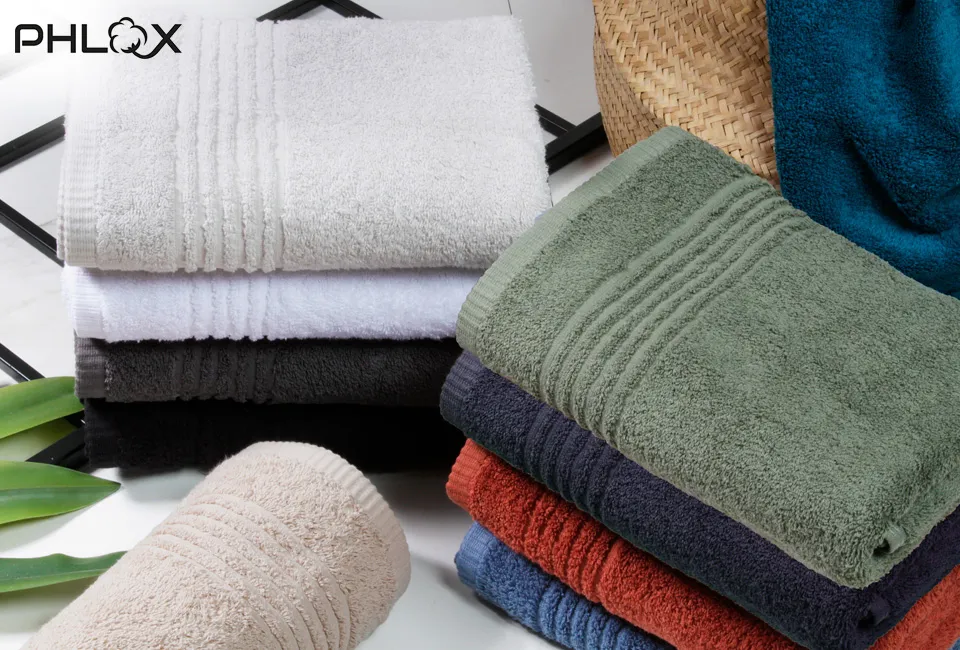 Towels made of 100% high-quality Egyptian cotton