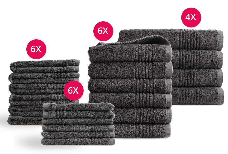 Towels made of 100% high-quality Egyptian cotton
