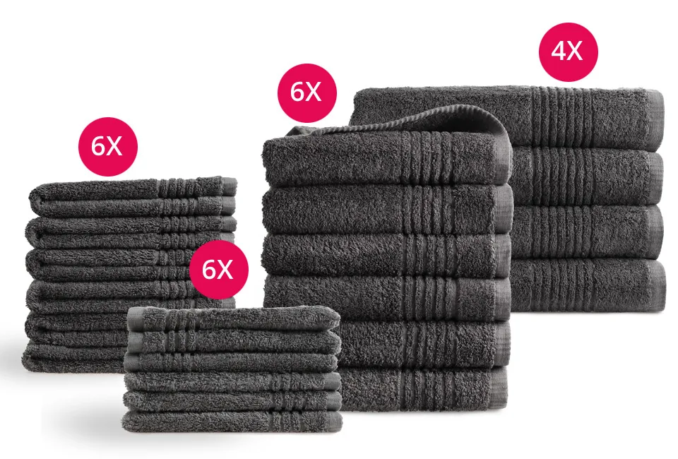 Towels made of 100% high-quality Egyptian cotton