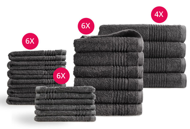 Towels made of 100% high-quality Egyptian cotton