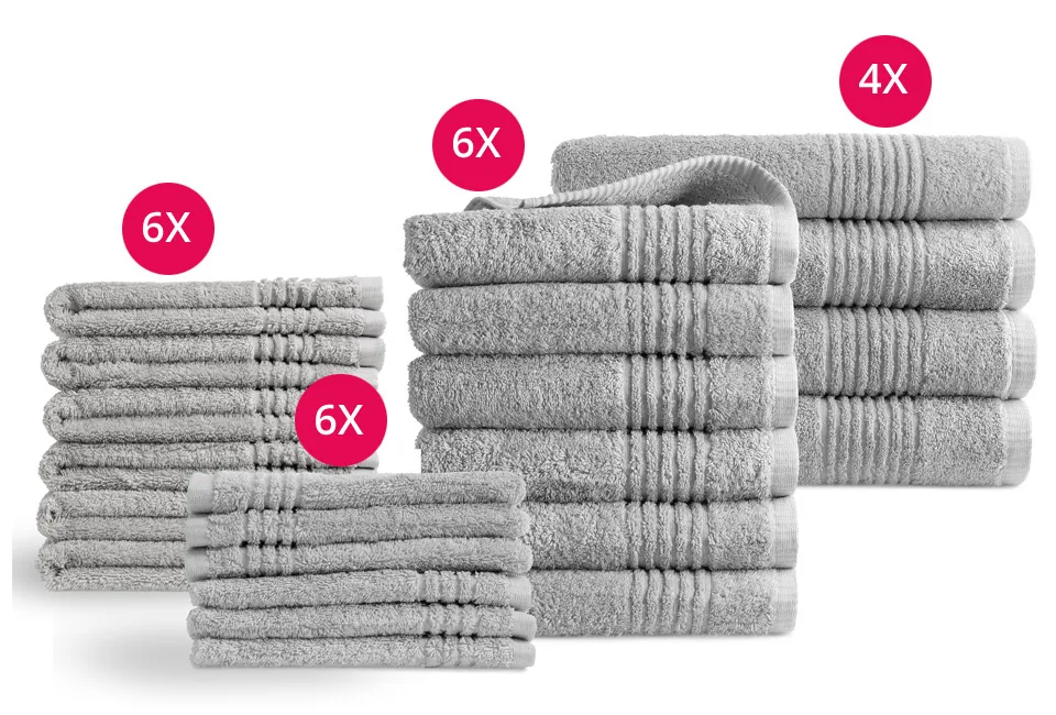 Towels made of 100% high-quality Egyptian cotton
