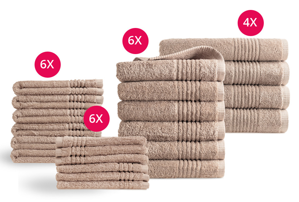 Towels made of 100% high-quality Egyptian cotton