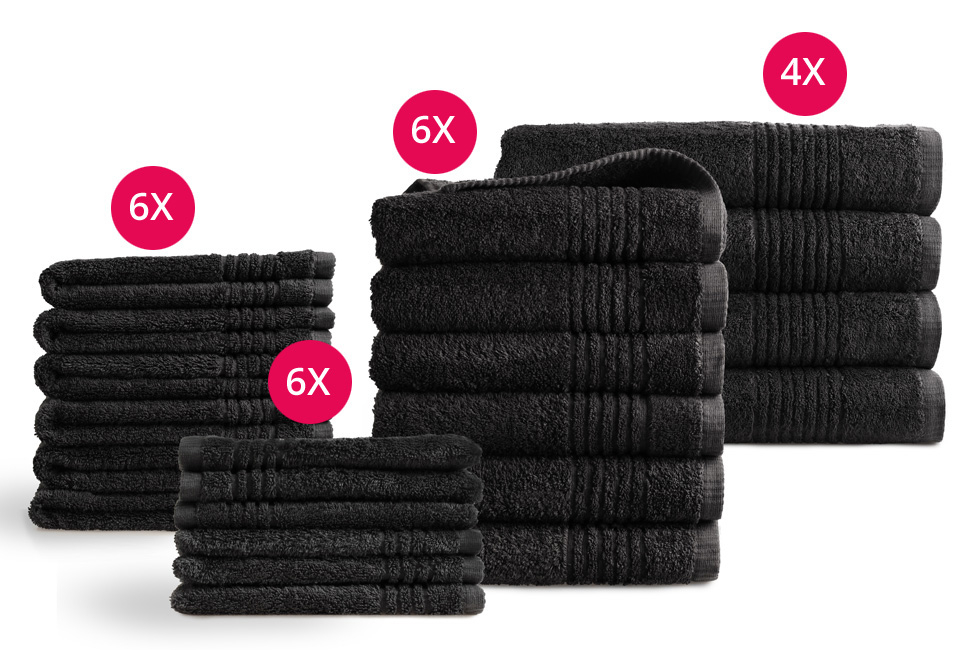 Towels made of 100% high-quality Egyptian cotton