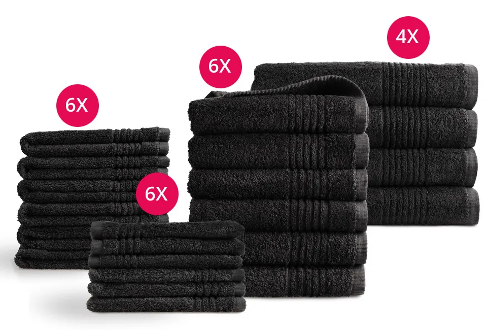 Towels made of 100% high-quality Egyptian cotton