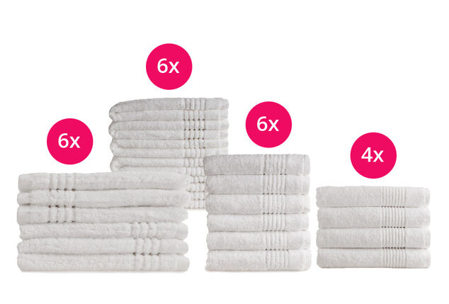 Towels made of 100% high-quality Egyptian cotton