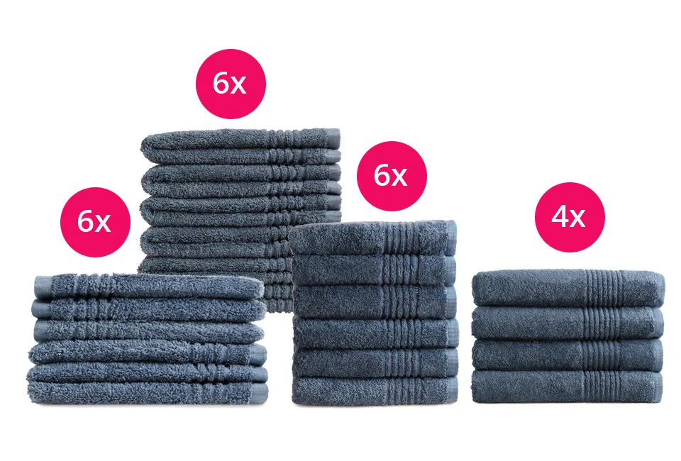 Towels made of 100% high-quality Egyptian cotton
