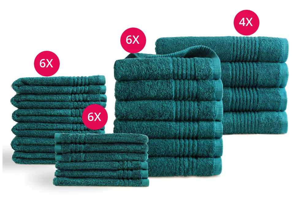 Towels made of 100% high-quality Egyptian cotton