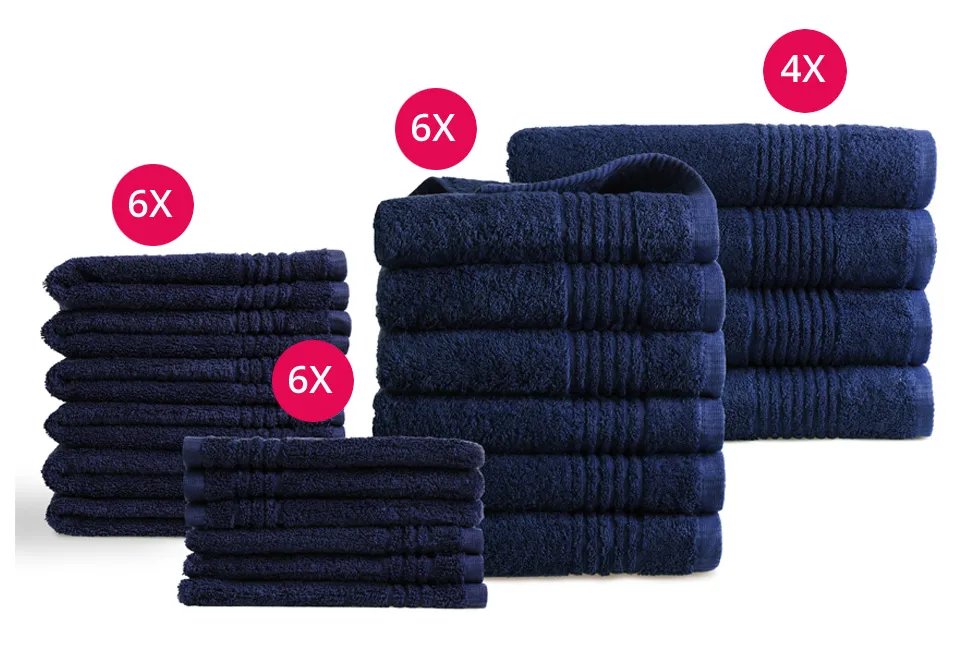 Towels made of 100% high-quality Egyptian cotton