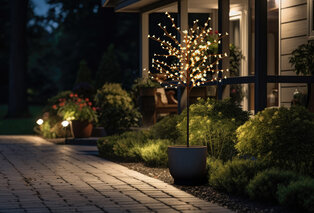 Stimmungsvoller 150cm LED-Kirschblütenbaum — 8