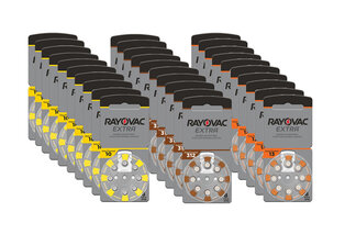 80 piles pour appareils auditifs