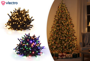 Guirlande lumineuse de Noël avec changement de couleur, livrée avec sa boîte de rangement