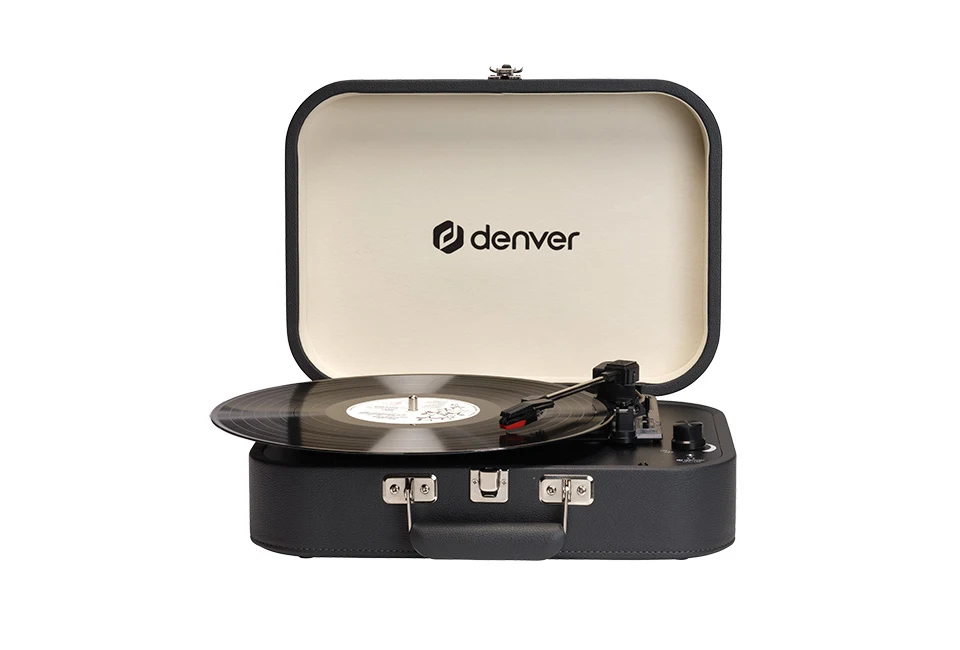 Giradischi in vinile retrò con altoparlante incorporato