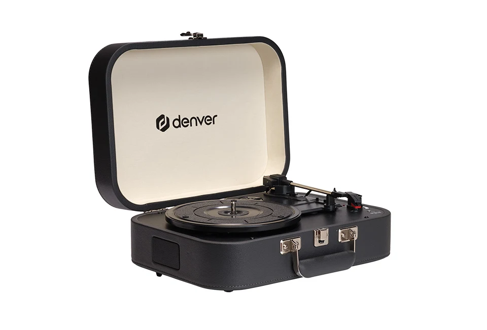 Giradischi in vinile retrò con altoparlante incorporato