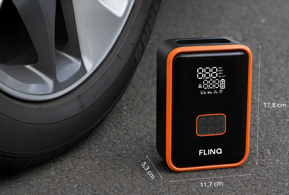 D&eacute;marreur 2-en-1 avec compresseur