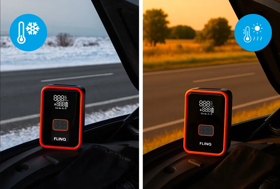 D&eacute;marreur 2-en-1 avec compresseur