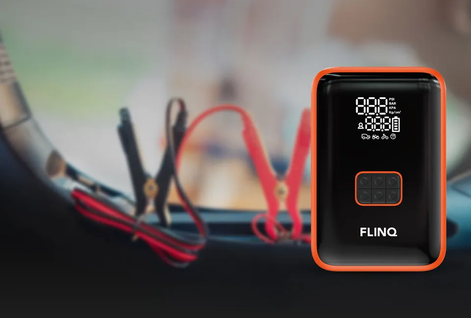 D&eacute;marreur 2-en-1 avec compresseur