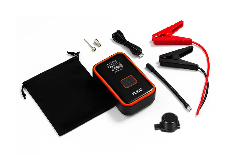 D&eacute;marreur 2-en-1 avec compresseur