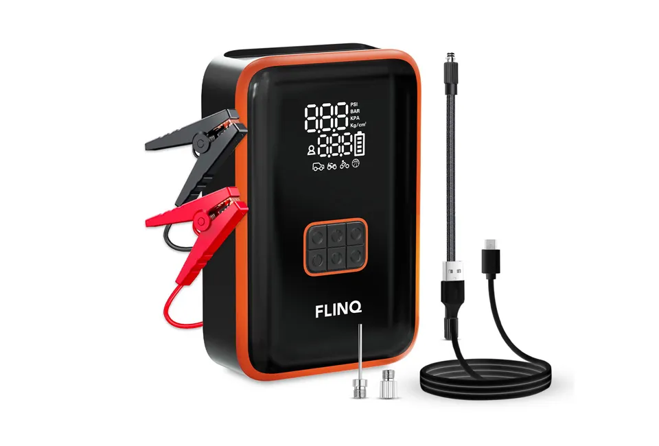 D&eacute;marreur 2-en-1 avec compresseur