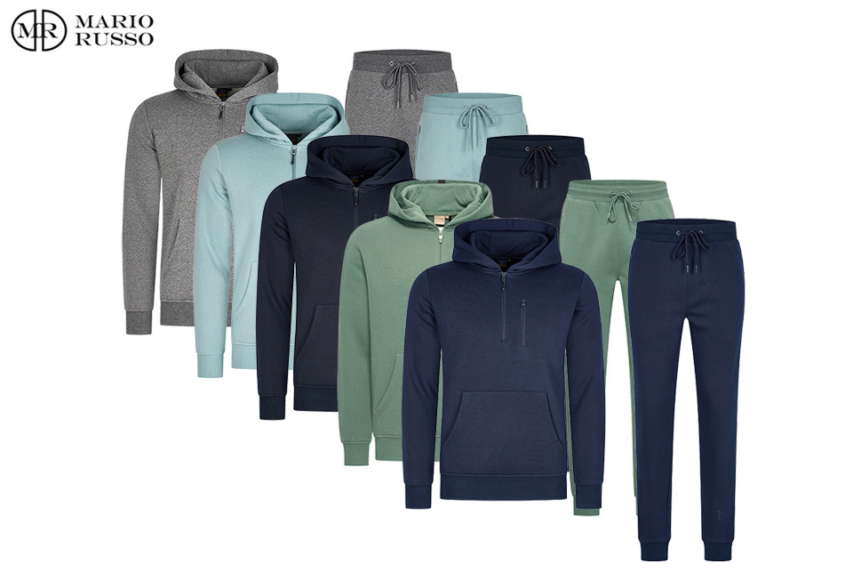 Comfortabel trainingspak voor mannen: broek en hoodie