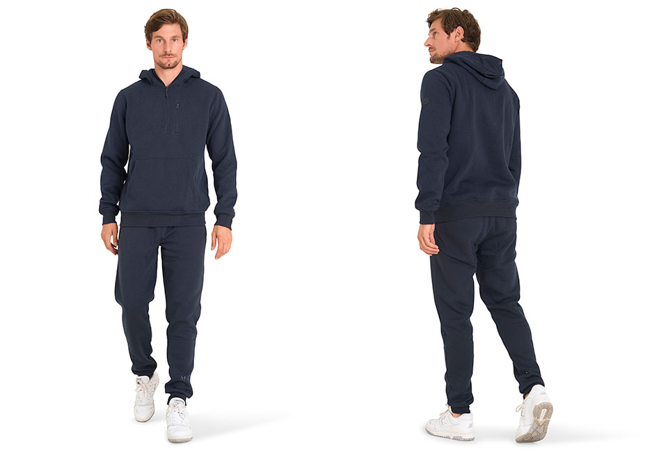 Comfortabel trainingspak voor mannen: broek en hoodie