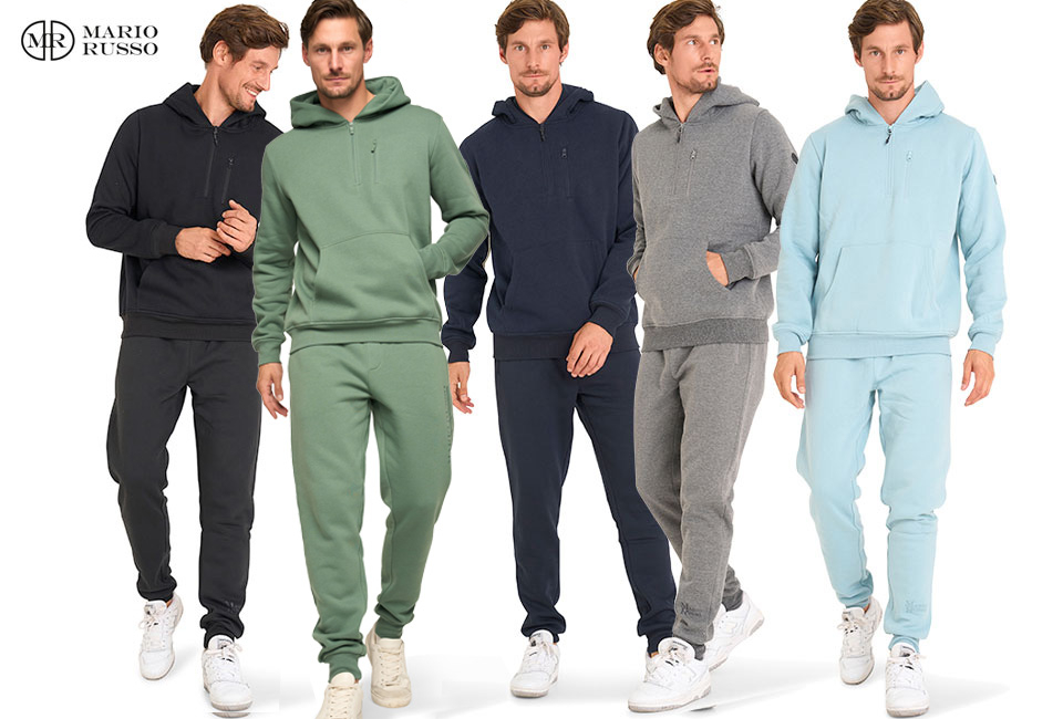 Comfortabel trainingspak voor mannen: broek en hoodie